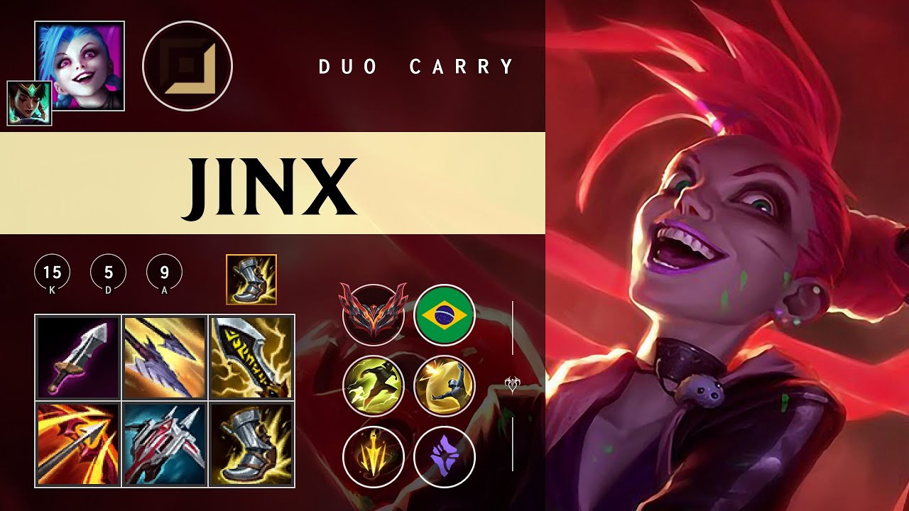 Jinx ADC vs Kai'Sa - BR Grandmaster Patch 26.01