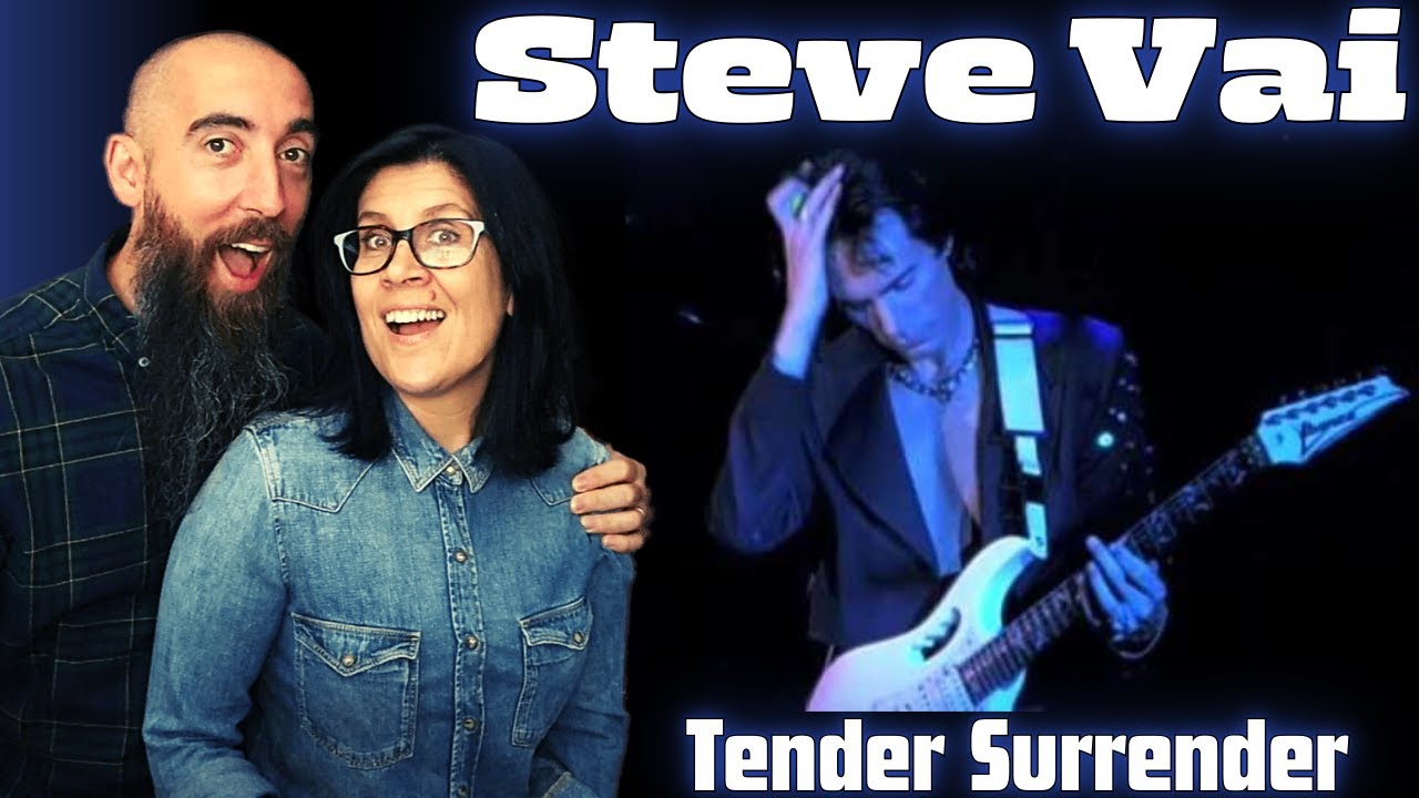 Steve Vai - Tender Surrender (REACTION) with my wife