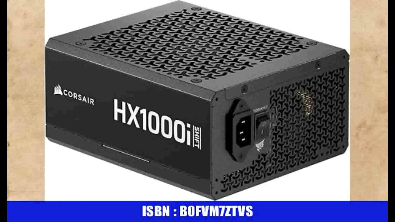 CORSAIR HX1000i Shift VollstÃ¤ndig Modulares ATX-Netzteil â€“ Eingebauter iCUE LINK System Hub,