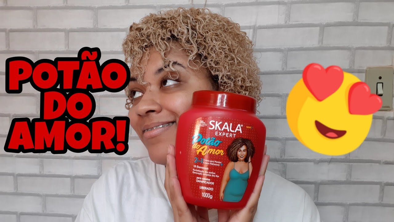 TESTANDO NOVO SKALA POT&Atilde;O DO AMOR - FINALIZANDO CRESPO TIPO 4