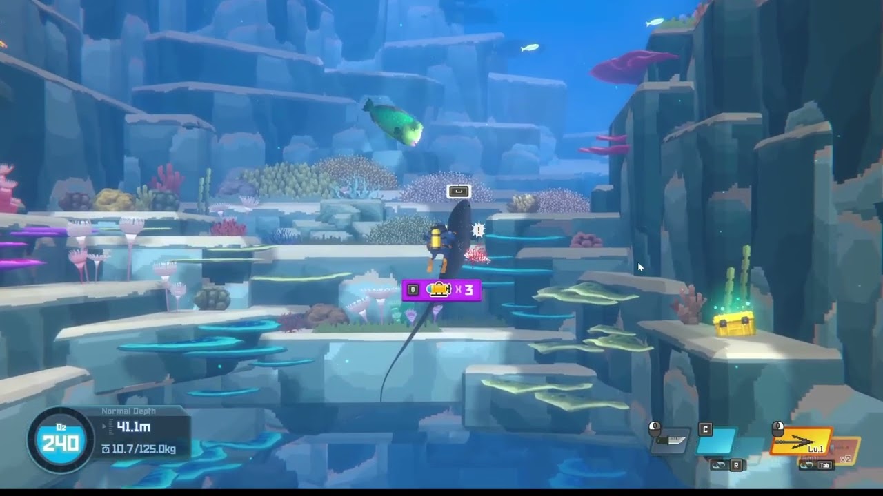 Dave The Diver Episode 23 Automating The Farm, Chasing An Octopus And Saving A Manatee
