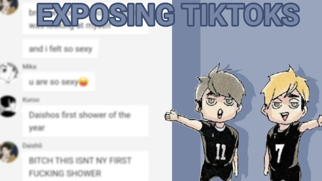 Haikyuu texts exposing tiktoks part 1