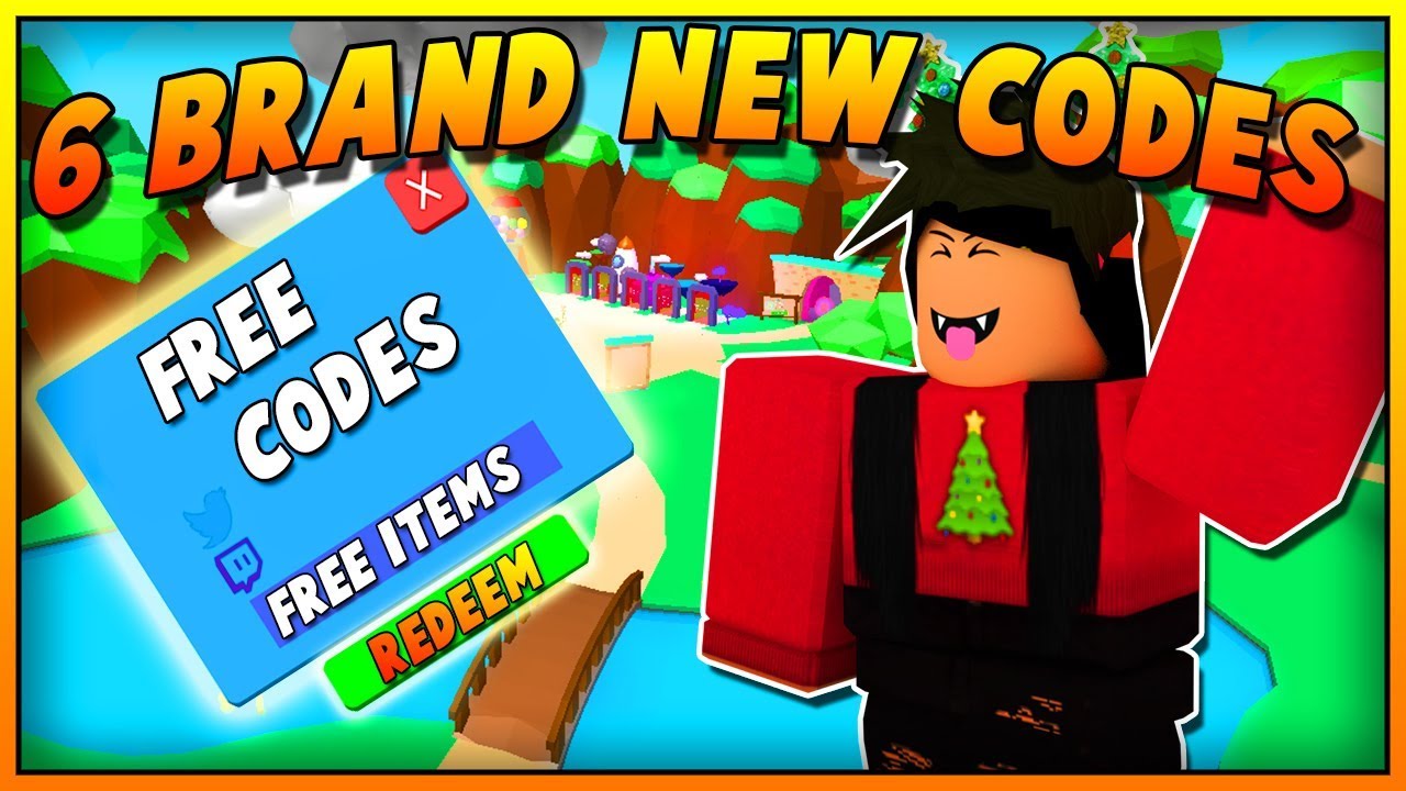 **6 BRAND NEW CODES** IN BUBBLE GUM SIMULATOR! (ROBLOX)