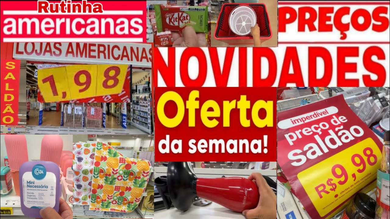 LOJAS AMERICANAS - ACHADOS EM OFERTAS PRO LAR - PROMOÇÃO PRA COZINHA - ACHEI DESCONTOS AMERICANAS