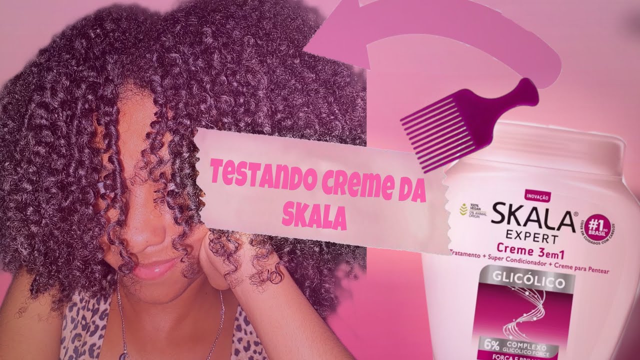 TESTANDO CREME DA SKALA!! Veja no que deu 😱🩷