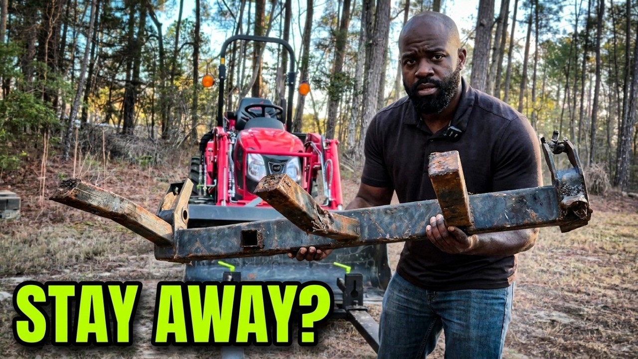 I Destroyed My Tractor Bucket & Debri Fork (Don't Make These Mistakes)