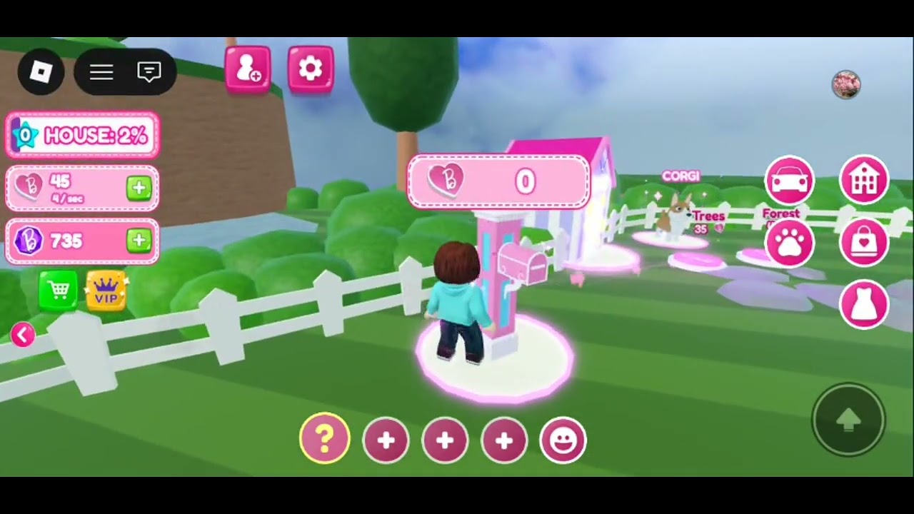 Barbie..roblox بناء بيت باربي اشتركوا بالقناة ❤