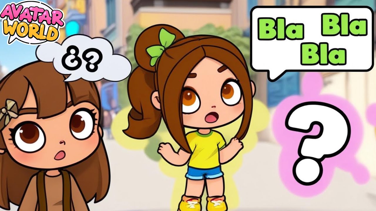 👻😱 ¡MI HIJA HABLA CON UN FANTASMA! ¡NO TE LO CREERÁS! 😱👻AVATAR WORLD | LUNA GAMES
