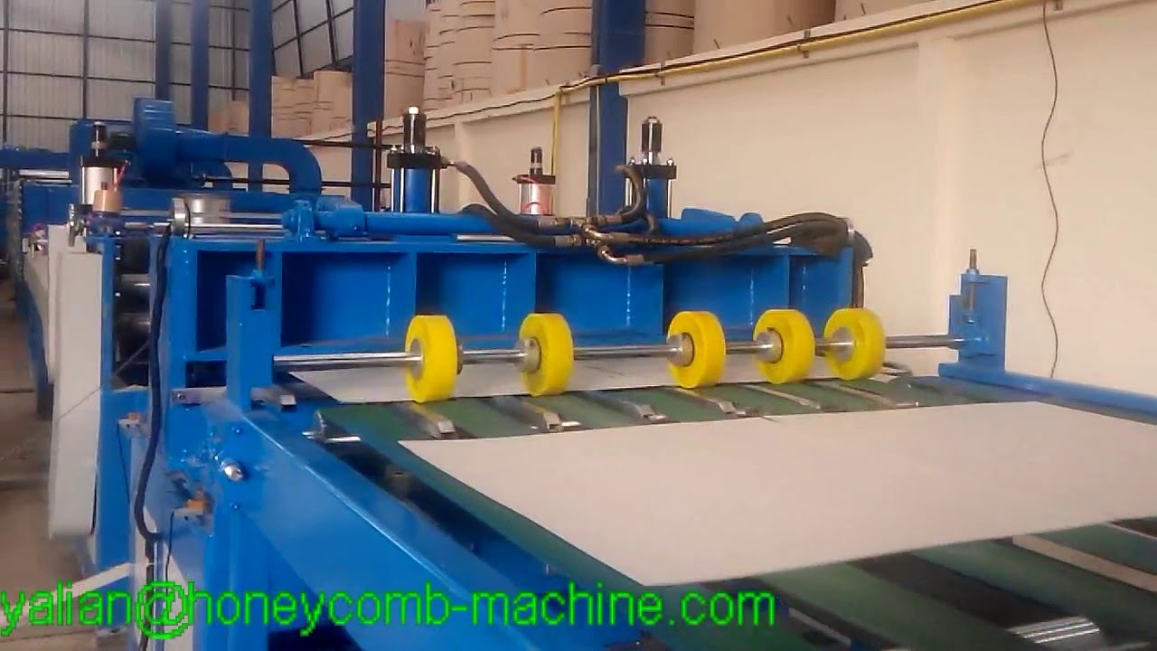 Newest paper flat board making machine