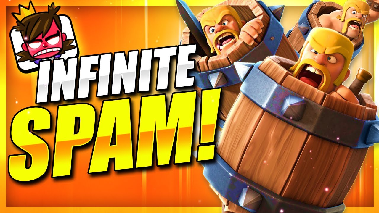 91% WIN RATE!! #1 BEST BRIDGE SPAM DECK IN CLASH ROYALE!