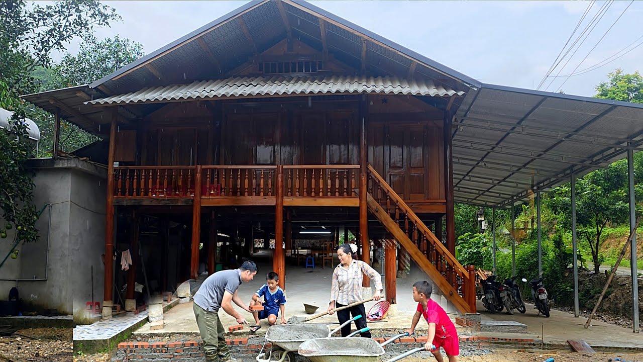 The power of unity. Dang and Thanh have successfully built their dream home. dangthidu 