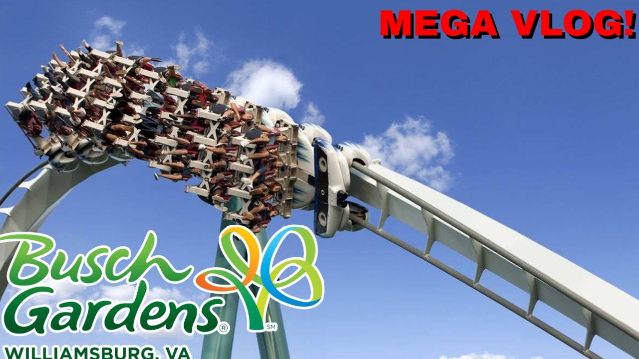 Busch Gardens Williamsburg MEGA VLOG! (April 2025 + Big Bad Wolf Opening Day!)