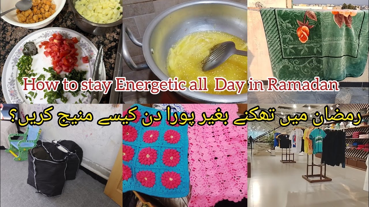 Ramadan Productivity Routine: How to Stay Energetic from Suhoor to Iftar 🌙 | Easy Time Management ✅