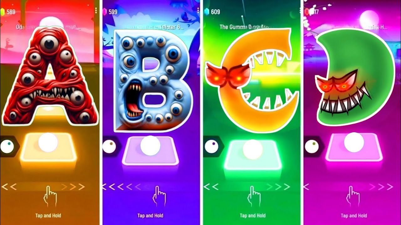 Alphabet Lore Monster New Shapes - A 🆚 B 🆚 Evil Alphabet Lore - C 🆚 D. 🎶 Who Is Best?🎵 Tell We? 😍