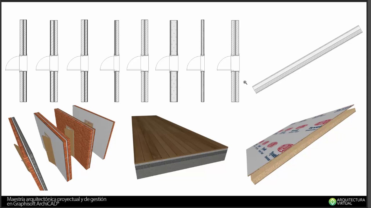 Archicad para Arquitectos: Lección 2.02 - Prioridades y Compuestos