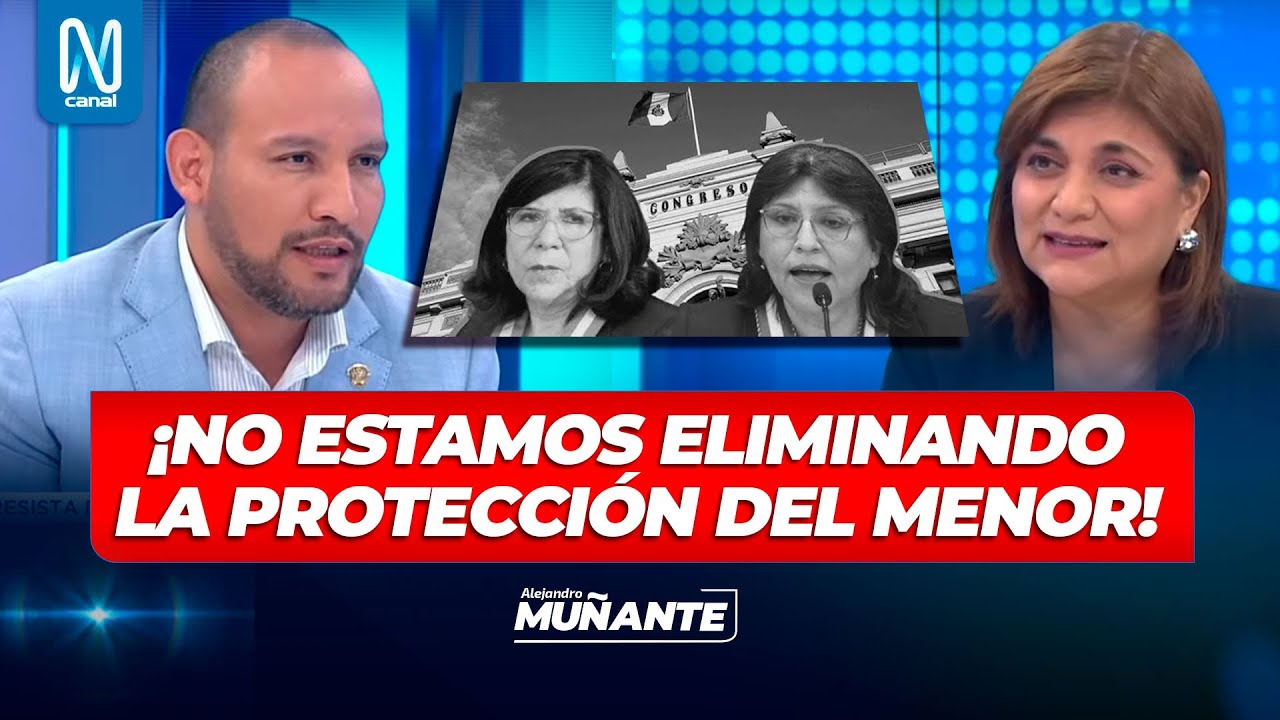 ALEJANDRO MUÑANTE | Ley 32330 Elimina la inimputabilidad de adolescentes que cometen delitos graves