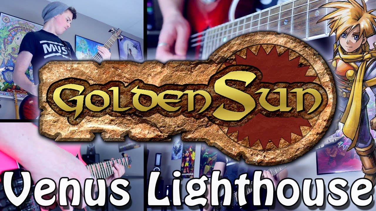 Venus Lighthouse - Golden Sun (Rock/Metal) Guitar Cover | Gabocarina96