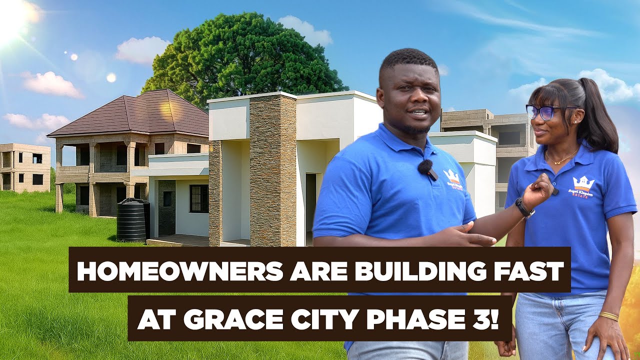 WATCH GRACE CITY RISE! PHASE 3 HOMES NEAR COMPLETION AND THE VISION IS COMING TOGETHER!