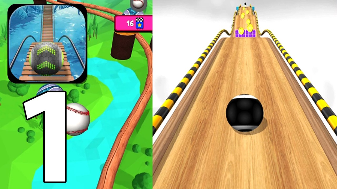 ⚫️Going Balls Gameplay Walkthrough Part 1 (iOS, Android)