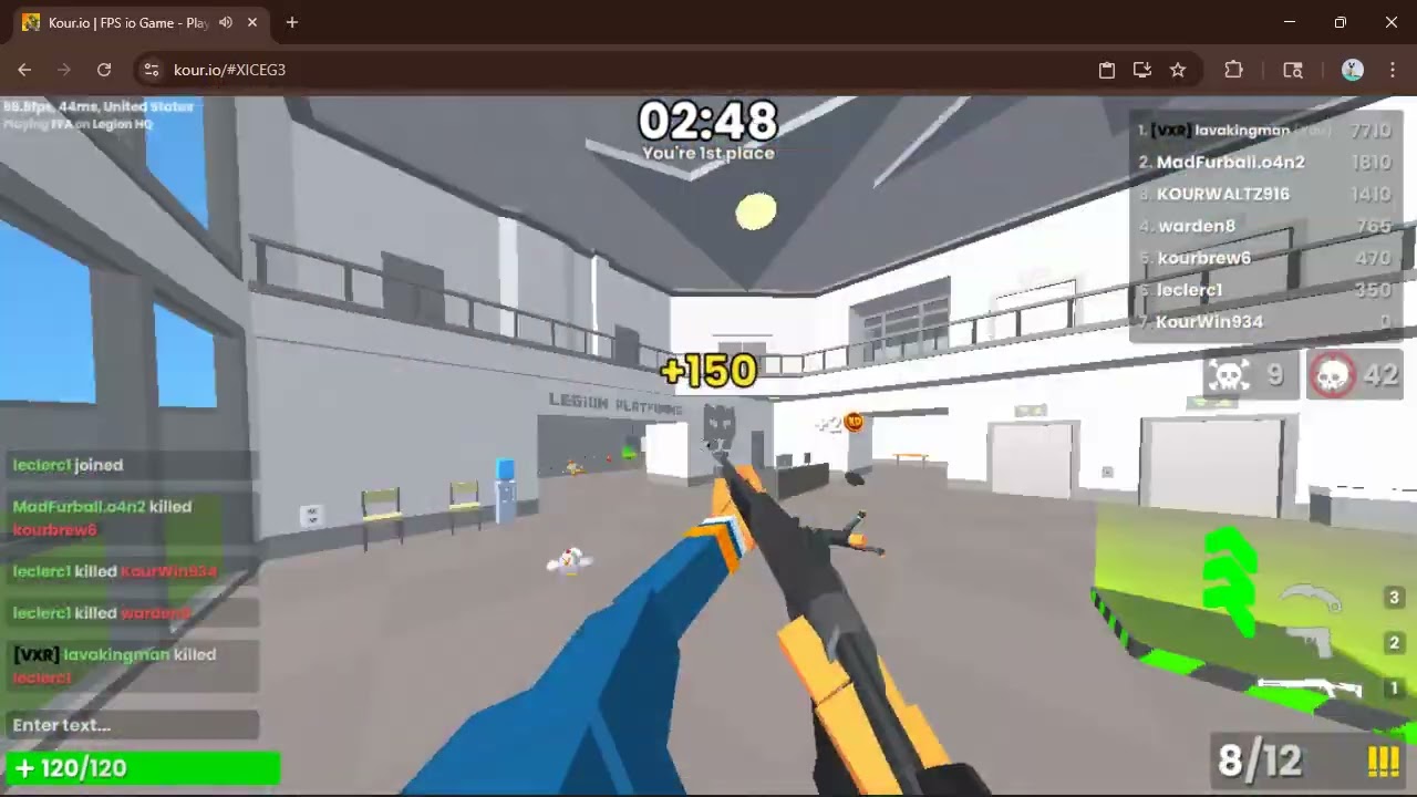Kour.io 3kdr match
