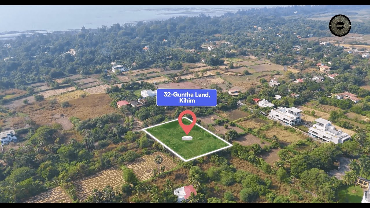 Prime 32-Guntha Land in Kihim &ndash; Ideal for Luxury Second Homes near Mumbai