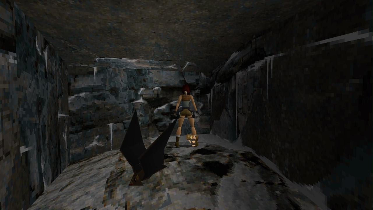 Tomb Raider I Remastered! (PS5) ~ Walkthrough ~ Level 1 ~ Caves (Classic Graphics, All Secrets)