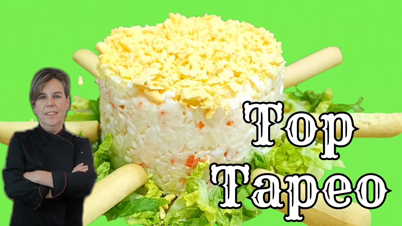 ¡Prepara ESTA Ensaladilla de Palitos de Cangrejo y Triunfa! 🦀✨