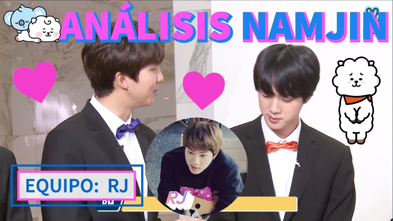 [ENG SUB] NAMJIN Analysis 🦙💕 (Why did Jin name his character RJ)