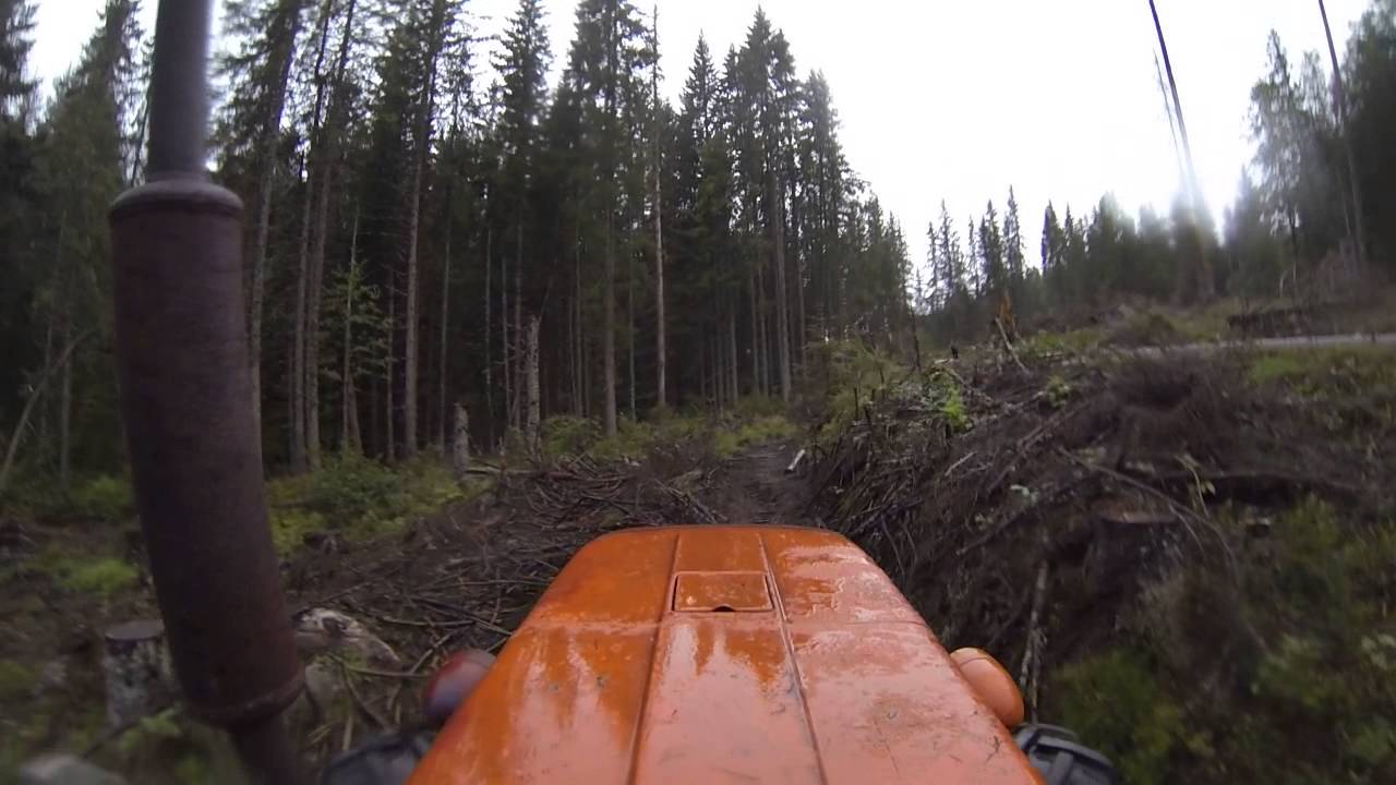 Fiat 640 Offroad in the woods (Norway)