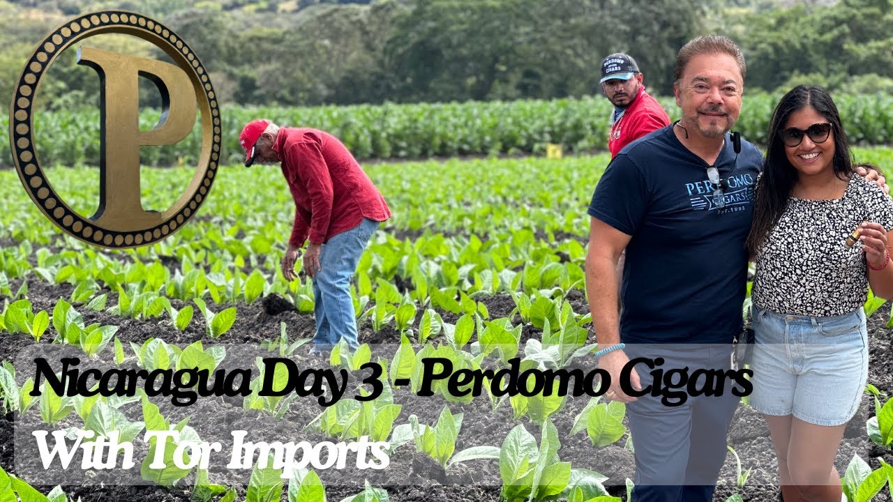 Day 3 in Nicaragua 🇳🇮 | Inside Perdomo Cigars Factory & Tobacco Fields with Nick Perdomo