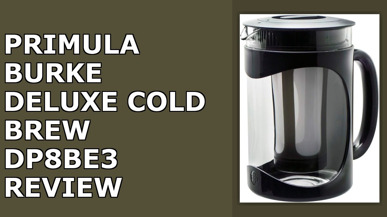 Primula Burke Deluxe Cold Brew Iced Coffee Maker, Comfort Grip Handle, Durable Glass Review