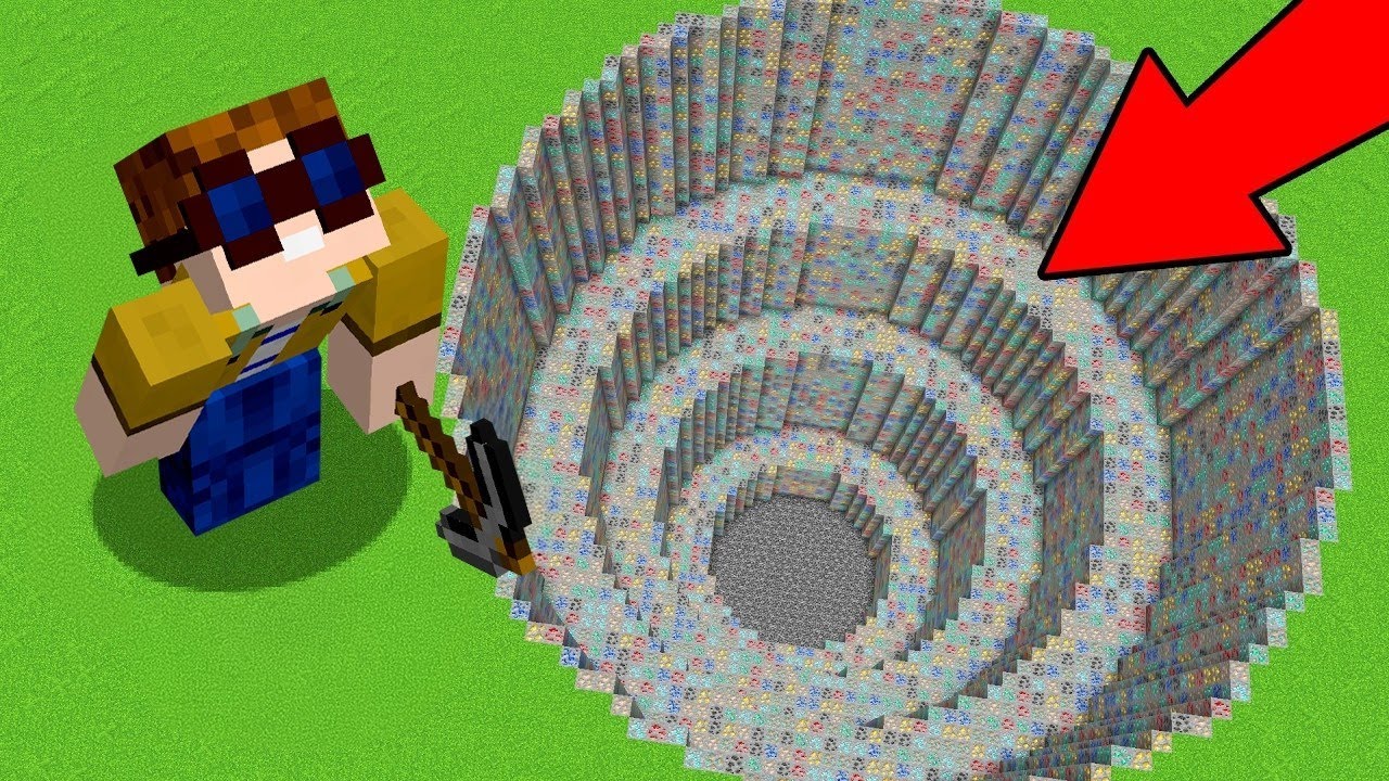 Ich ERSCHAFFE EINE MINE aus ALLEN MINECRAFT ERZEN!