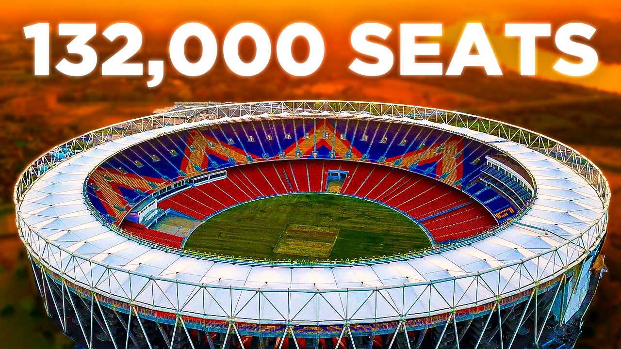 Inside The GIGANTIC $100M Narendra Modi Stadium 🇮🇳