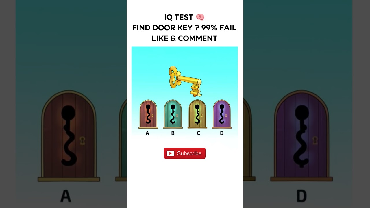 IQ Test 🧠 Only Intelligent Person Answer Mind Games 🎯 Puzzle 