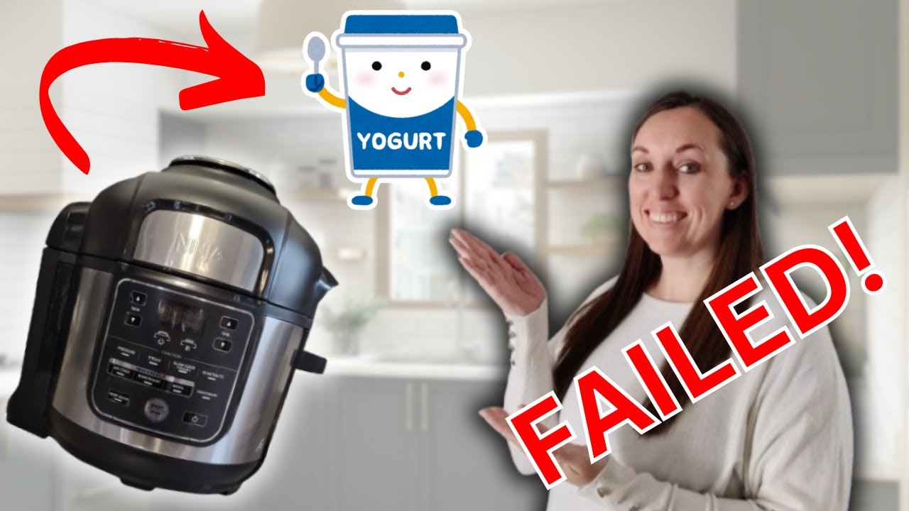 I Tried Making Homemade Yogurt in My Ninja Foodi... And It Failed!