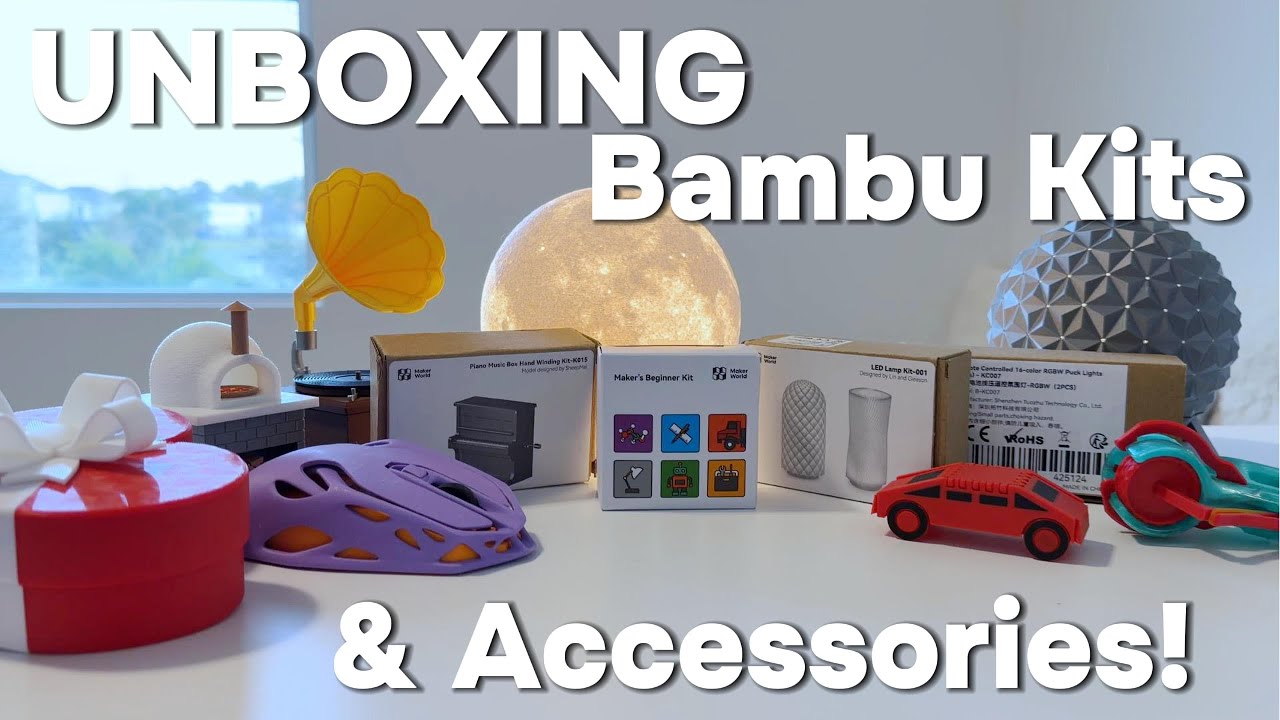 Unboxing Bambu's TOP Kits and Accessories!