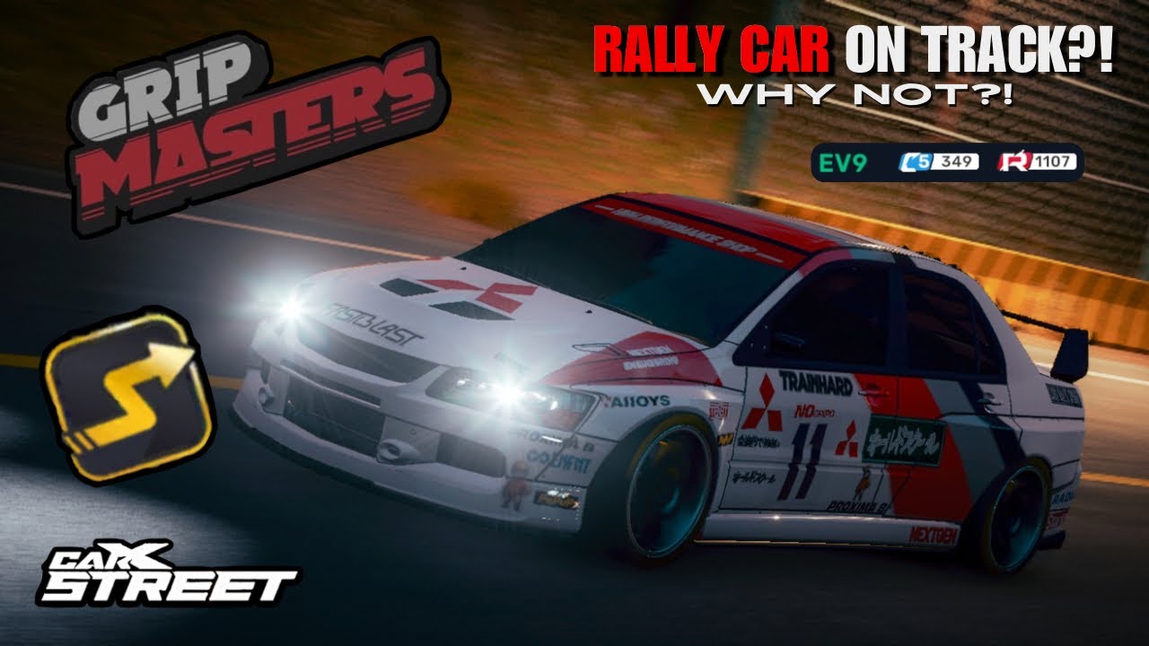 CarX Street | Mitsubishi EVo9 (EV9) Grip Masters Club Budget Tune | iOS & Android