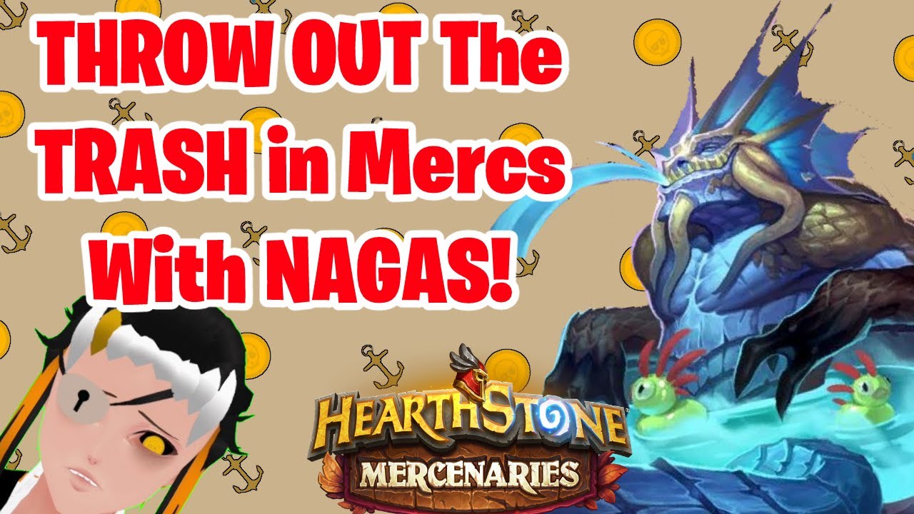 Nagas Doing HEAVY Lifting in Mercs! | Naga Mercenaries | Hearthstone Mercenaries
