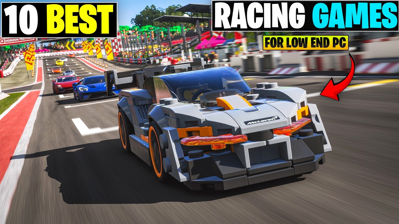 10 best High Graphics Racing Games For Low End PC in 2025