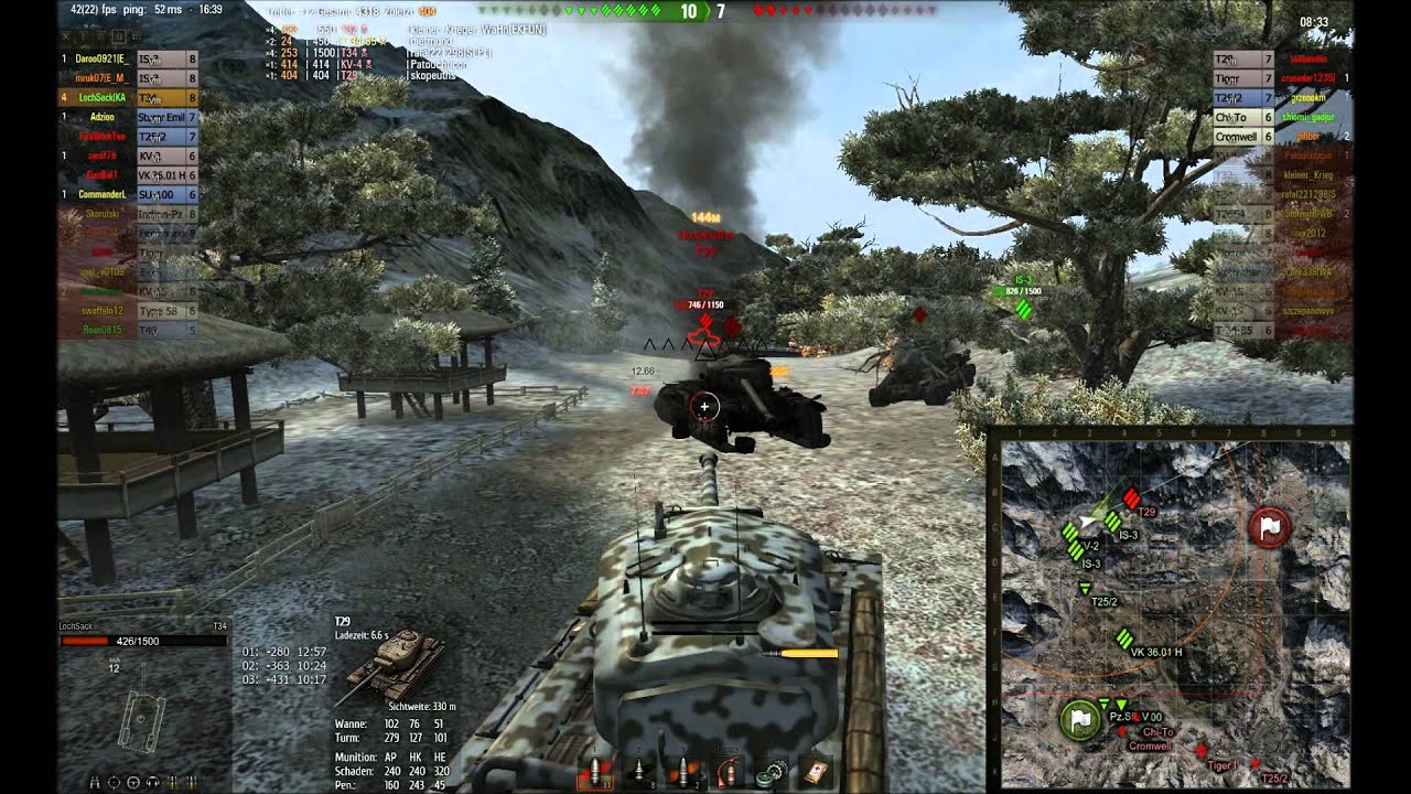 World of Tanks - T34 Panzerass & Radley Walters auf heiliges Tal
