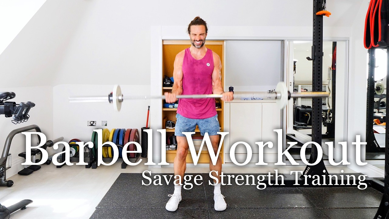 Full Body BARBELL WORKOUT | Joe Wicks Workouts