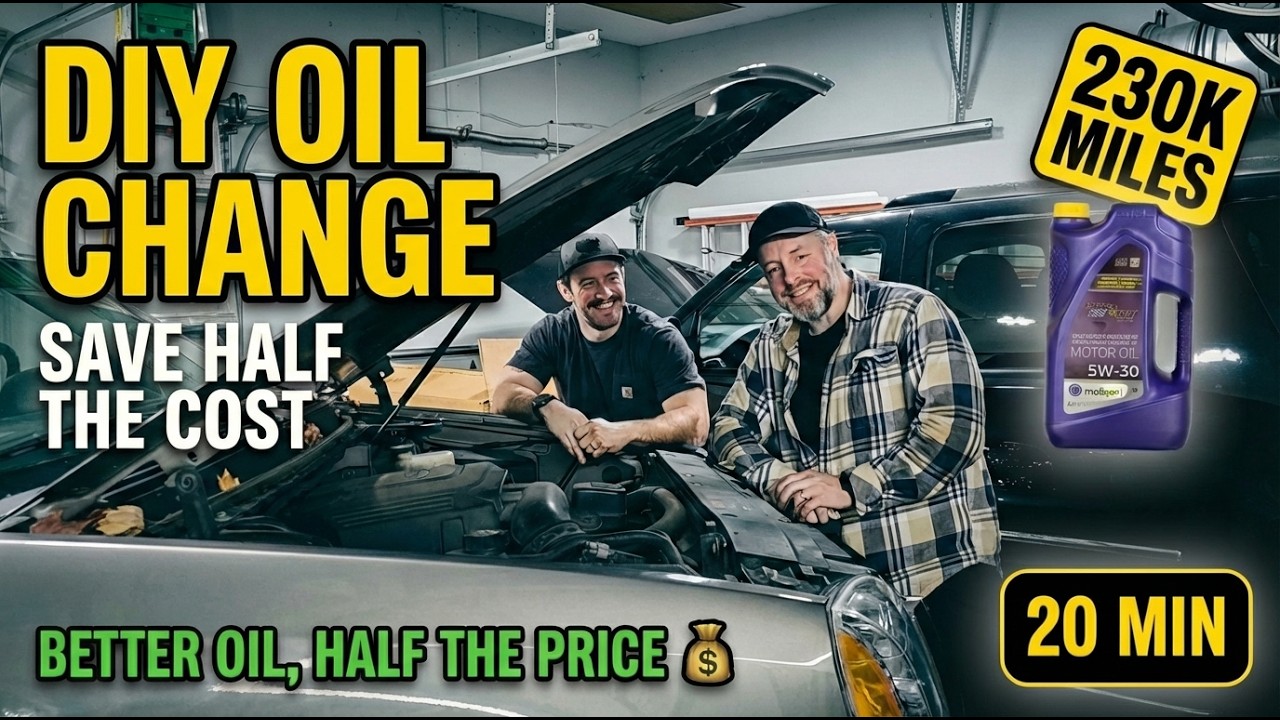 DIY Oil Change on a 230K Mile Yukon — Save Half the Cost in 20 Minutes!