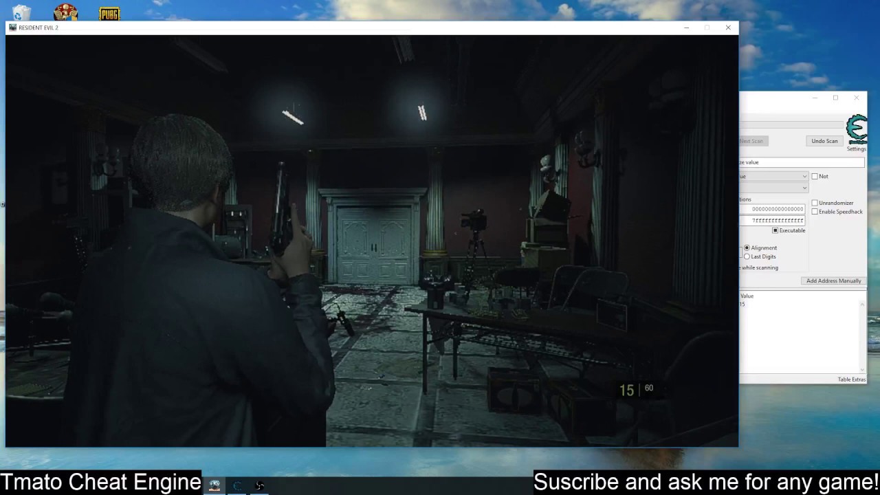 Resident Evil 2 2019 | Infinite ammo | Tmato Cheat Engine