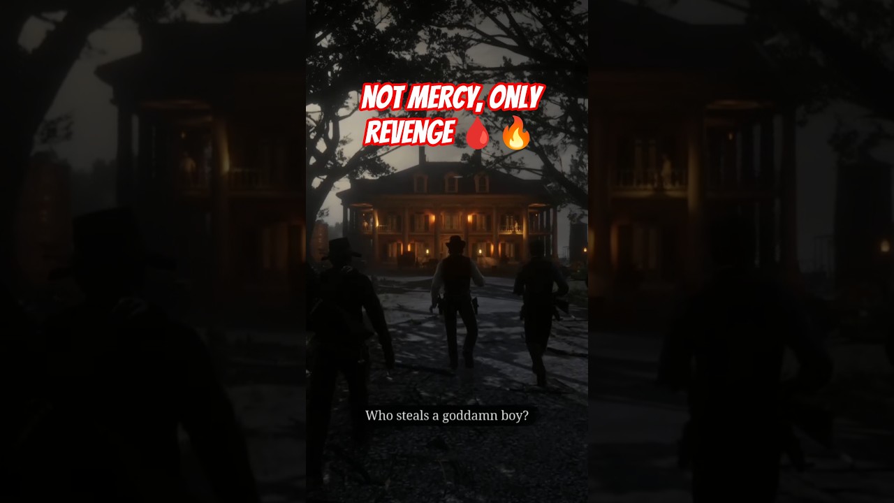 The legendary mission of RDR II&hellip; not mercy, only revenge 🩸🔥Legends aren&rsquo;t born, they&rsquo;re avenged.