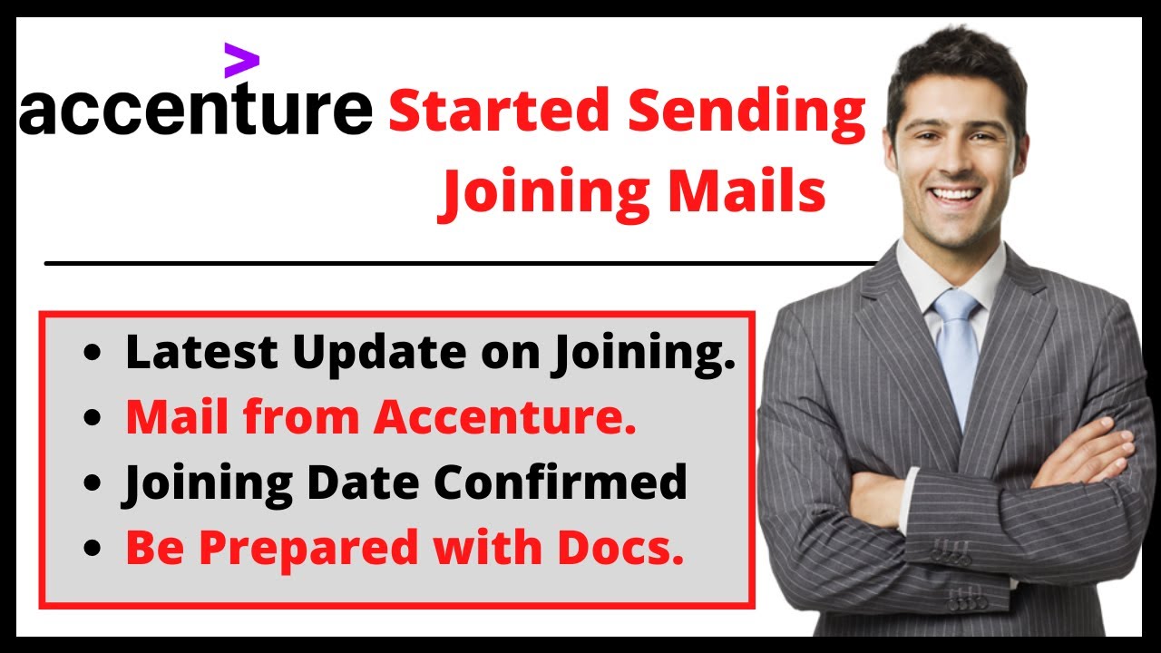 Accenture Latest Joining Update || Accenture Confirmed Joining Date