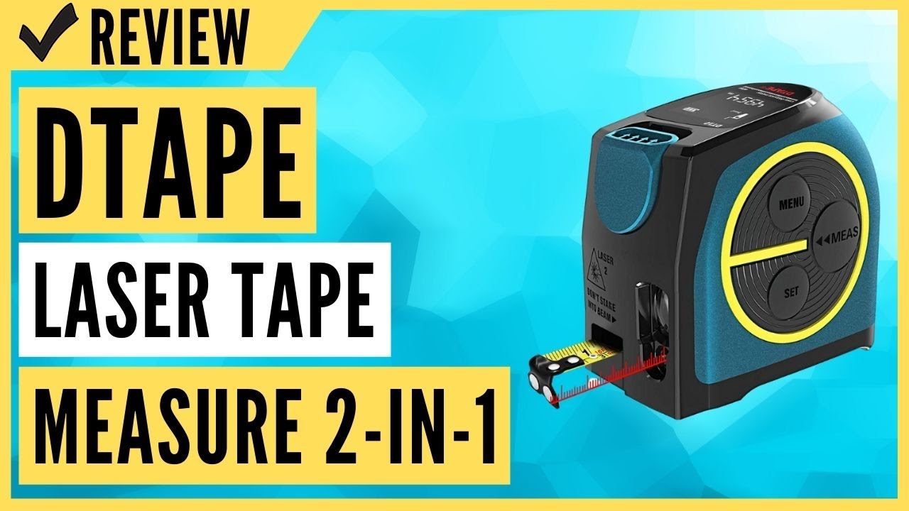 DTAPE Laser Tape Measure 2-in-1 Review