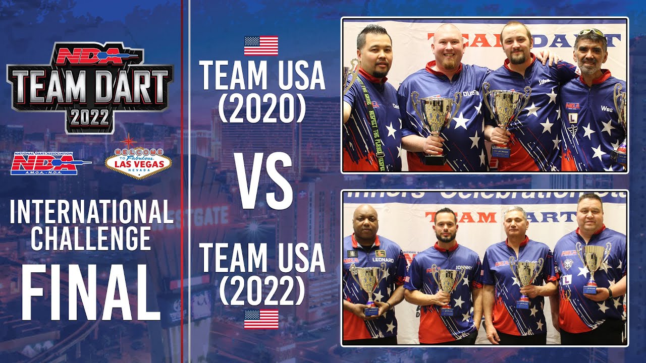 Team USA (2020) vs Team USA (2022) | International Challenge Final | NDA Team Dart
