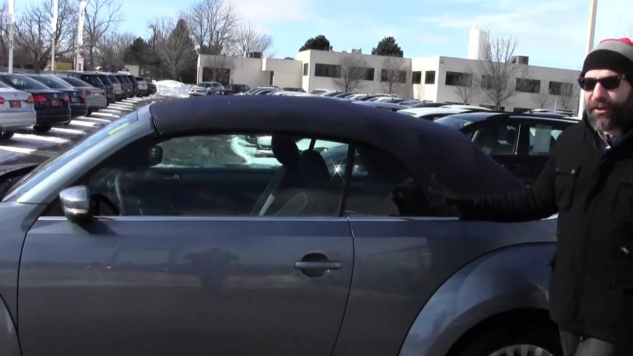 2016 Volkswagen Beetle Convertible Denim Edition Review with Rob Vagacs at Volkswagen Waterloo