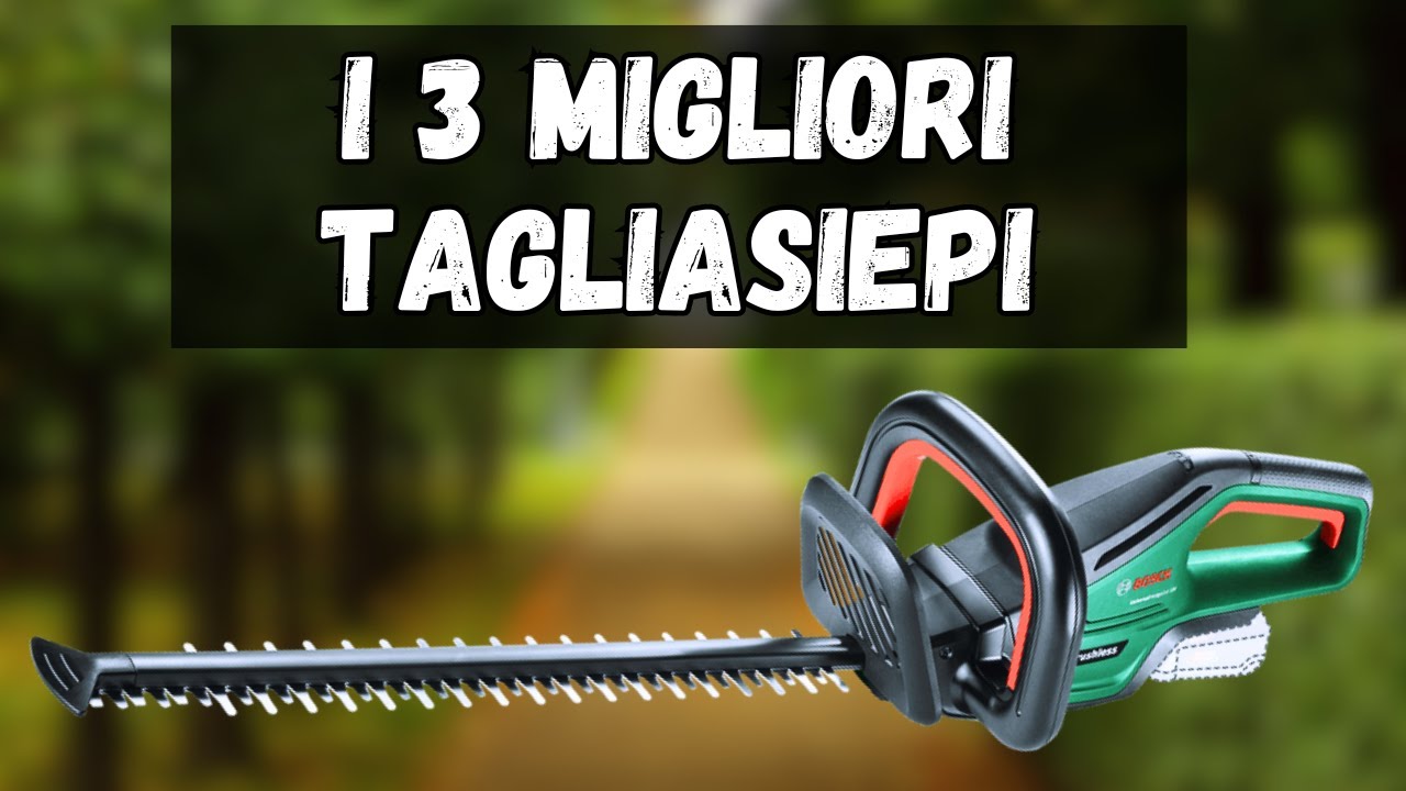 📌 I 3 MIGLIORI TAGLIASIEPI DEL 2024!!! (I MIGLIORI PREZZI)