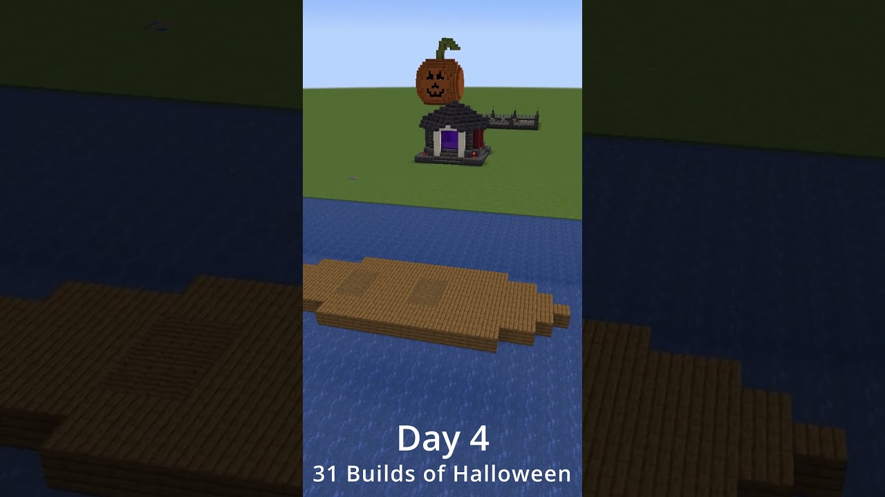 31 Days of Minecraft Halloween Builds: Day 4 - Pirate Ship  